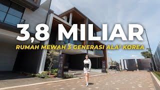 Rp 3.8 M | Rumah Mewah 3 Lantai Plus Lift | Hannam Shila Sawangan