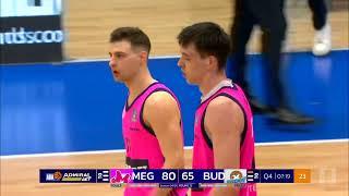 AdmiralBet ABA League 2024/25 highlights, Round 22: Mega Superbet - Budućnost VOLI (9.3.2025)