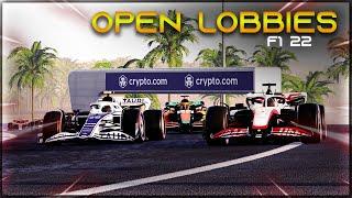 Trying Open Lobby Races on F1 22 for the First Time