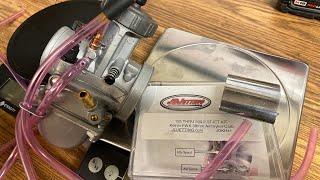 QA Parts PWK Carb Review! The ONLY fake Keihin Airstriker worth using! JD jet kit needle swap! RMATV