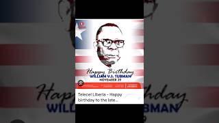 Happy William Tubman's Birthday in Liberia!     #williamtubman #liberia_news_agency liberia