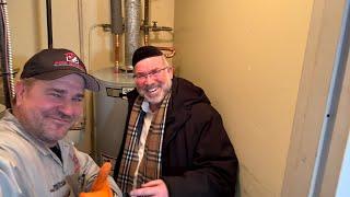 Mikey Pipes SAVES The Day with Emergency Water Heater for FREE!