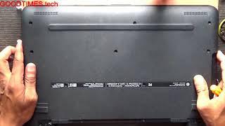 HP Notebook | N8M18PA | How to replace HDD.