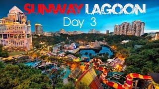 Malaysia (Day 3) ● Sunway Lagoon Theme Park @romiovlogs