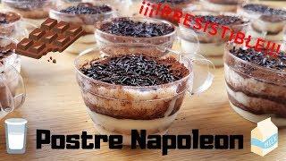 Postre NAPOLEÓN en vasitos - Dulces para celebraciones