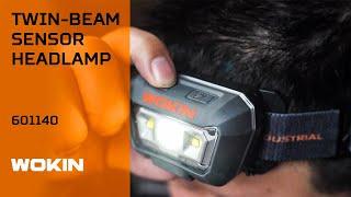 WOKIN Twin Beam Sensor Headlamp with 4 Lighting Modes