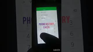 how to check phone history  #phonehistory #phone