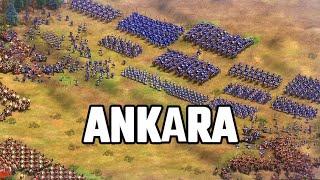 Battle of ANKARA Recreated in Age of Empires 2