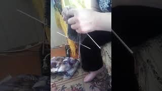 Вязание носка