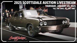 Thursday "All the cars, All the time" Auction Livestream Replay - JAN 23, 2025 SCOTTSDALE AUCTION