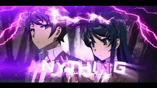 Bunny girl senpai | Edit // Avu editor|| Angel By The Wings