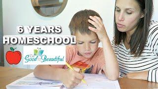 HOMESCHOOLING MY 6 YEAR OLD! | THE GOOD AND THE BEAUTIFUL CURRICULUM