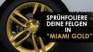 FOLIDIP Sprühfolie für Felgen l MIAMI GOLD