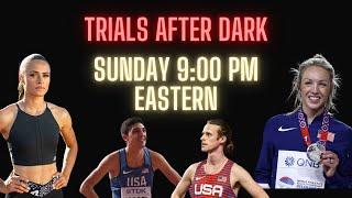 Olympic Trials - Sydney McLaughlin World Record, Hobbs Kessler 1:42, Nikki Hiltz 3:55, Masai Russell