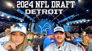 INSIDE RECORD BREAKING NFL DRAFT IN DETROIT!!