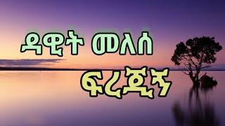 Dawit melese frejign (lyrics)           ዳዊት መለሰ ፍረጂኝ