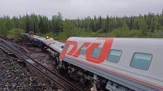 Крушение поезда на Северном Урале