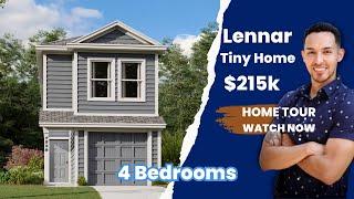 Tiny Home Style 4 Bed 2.1 Bath Lennar Aubrey C New Home Build