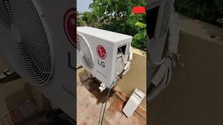 LG inverter AC l service & R32 Gas charging #Lg