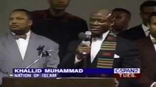 Dr. Khalid Muhammad - The Black Holocaust Howard University