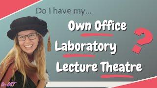 UNIVERSITY OFFICE - Do I get an office, lab or lecture theatre to myself? UK Lecturer office layout!