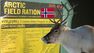 Norwegian reindeer stew MRE