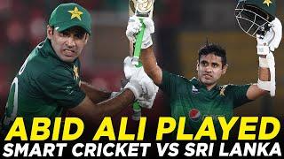 Abid Ali's Smart Batting | Strategic 76 Runs vs Sri Lanka | 3rd ODI 2019 | PCB | M1D2K