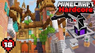 Minecraft 1 16 Hardcore Let's Play : Huge Castle Build, Dragon Fight, and Iron Farm!