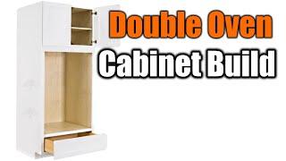How To Build A Cabinet For A Double Oven Pt 1 | THE HANDYMAN |