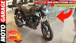 All New Hero Xtreme 160R Stealth Black Detail Review | Hero xtreme 160R 2V