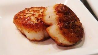 How to Sear Scallops - NoRecipeRequired.com