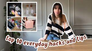 TOP 10 Everyday HACKS and TIPS