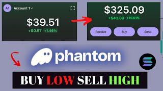 Turn $30 to $300 Trading Crypto On Phantom - FIND HIDDEN TOKENS