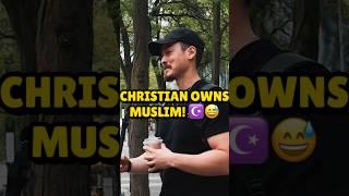 MUSLIM GETS OWNED BY CHRISTIAN! ️