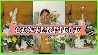 HOW TO MAKE A CENTERPIECE for SPRING and EASTER  / Spring Home Decor Ideas / Ramon at Home