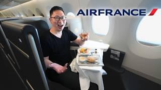 9 Hours In Air France A350 NEW Business Class  ‍️