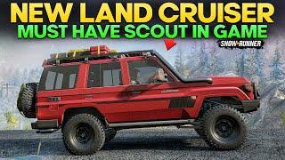 New Toyota Land Cruiser Most Have Scout Vehicle in SnowRunner With Unique Add-ons