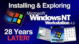 Microsoft Windows NT Workstation 4.0 - 28 Years Later!