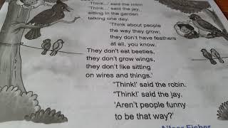 Ncert Gcert Gujarat Board Class 3 English Chapter 3- Unit 2 - Poem - Bird talk