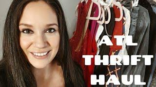 ATLANTA THRIFT HAUL TO RESELL ON EBAY AND POSHMARK FOR PROFIT