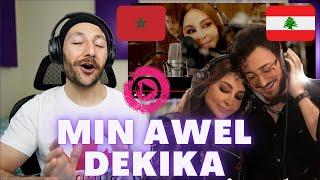  CANADA REACTS TO Elissa & Saad Lamjarred Min Awel Dekika اليسا وسعد لمجرد - من أول دقيقة REACTION