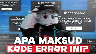 APA ITU CODE 268-277-266 DI ROBLOX??? PENJELASAN SEMUA KODE ERROR ROBLOX!!!