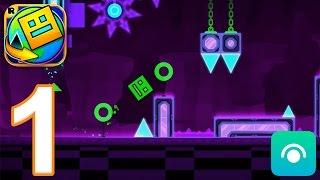 Geometry Dash World - Gameplay Walkthrough Part 1 - Levels 1-10 (iOS, Android)