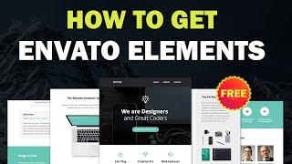 How To Get Envato Elements For FREE | Easy Tutorial (2023)