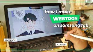 tips & tutorial on creating a webtoon for beginners ️