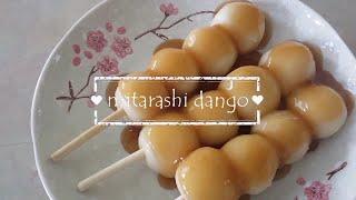 Mitarashi dango recipe (Tofu mochi skewers with sweet soy sauce glaze)