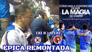 EPICA REMONTADA | Cruz Azul (3) 3-0 (3) Xolos Cuartos de Final Vuelta AP 2024