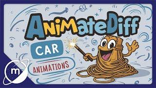 ComfyUI Car Animations Made Easy with AnimateDiff | Stable Diffusion Tutorial