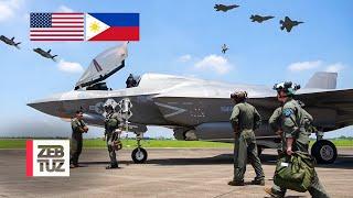 Arrive at Philippines: F-35B Stealth Aircraft Antidote to China's Intimidation in The Indo-Pacific!