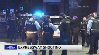 4 in custody after shooting on Dan Ryan Expressway